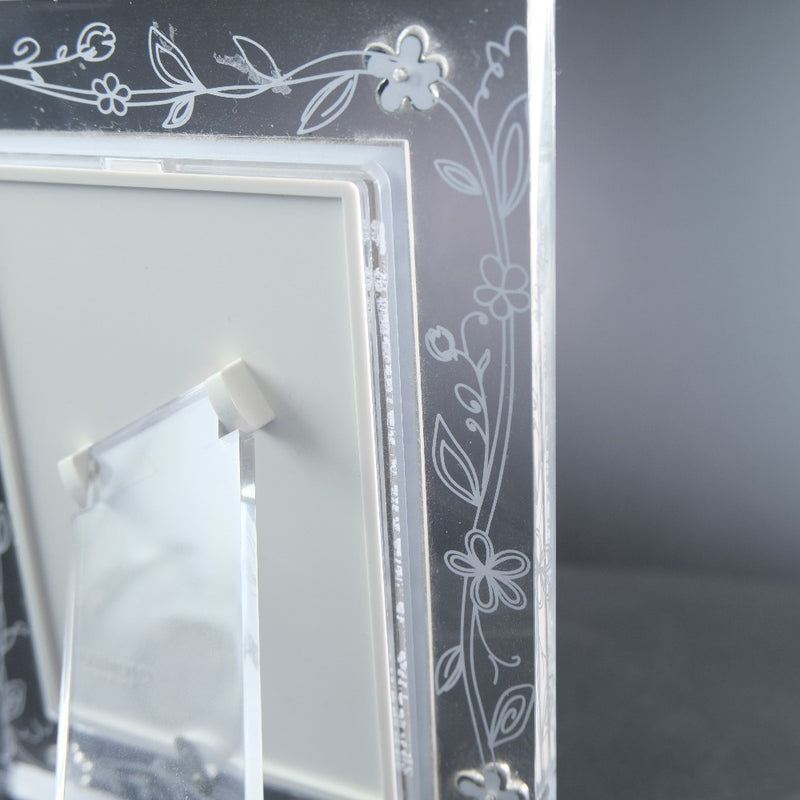 [Mikimoto] Mikimoto Photo Frame Clock Crystal Unisex