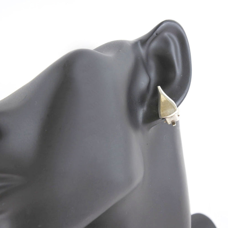 [Georg Jensen] Georgen Gensen Earring Silver 925 Silver 116A 조각 된 숙녀 귀걸이