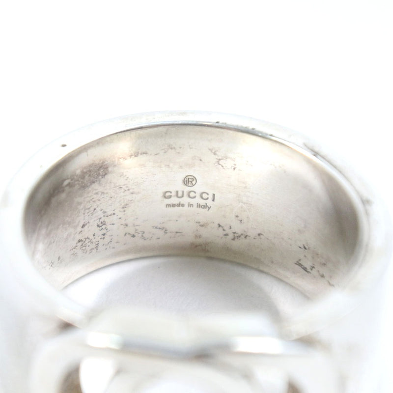 [Gucci] Gucci Interlocking G anillo / anillo plateado 925 15.5 anillo / anillo unisex