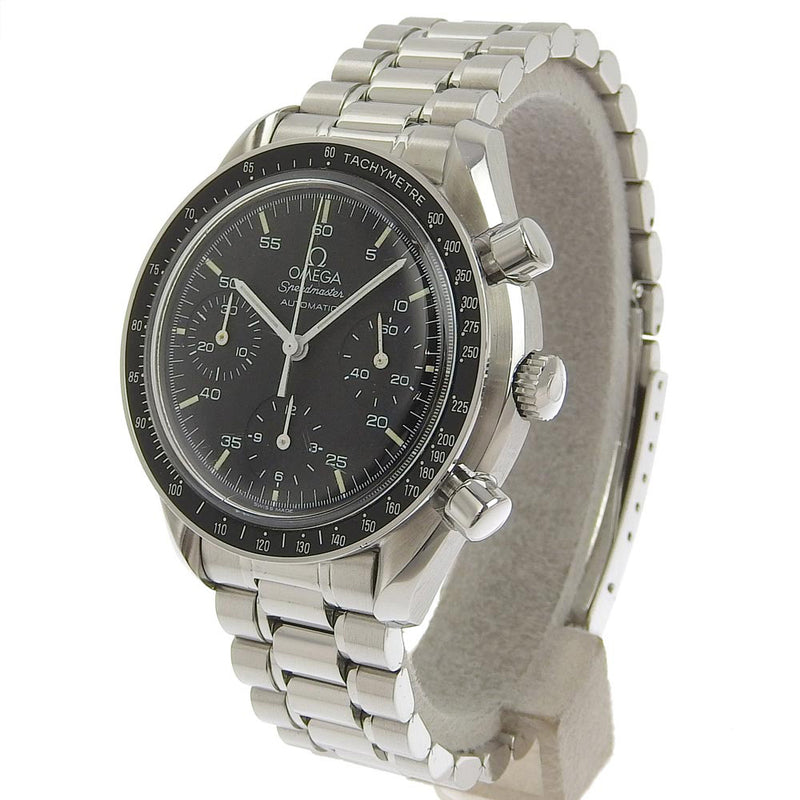 [OMEGA] Omega Speed ​​Master 3510.50 Stainless steel automatic winding chronograph men's black dial watch