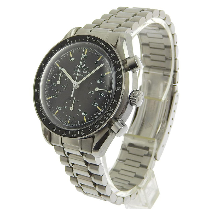 [OMEGA] Omega 3510.50 Stainless steel automatic winding men's black dial watches