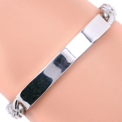 [Calvin Klein] Calvin Krin Bar Logo Silver 925 Men's Bracelet