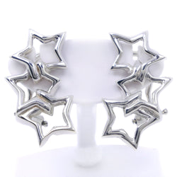 [TIFFANY & CO.] Tiffany Triple Star Silver 925 Ladies earrings A+Rank
