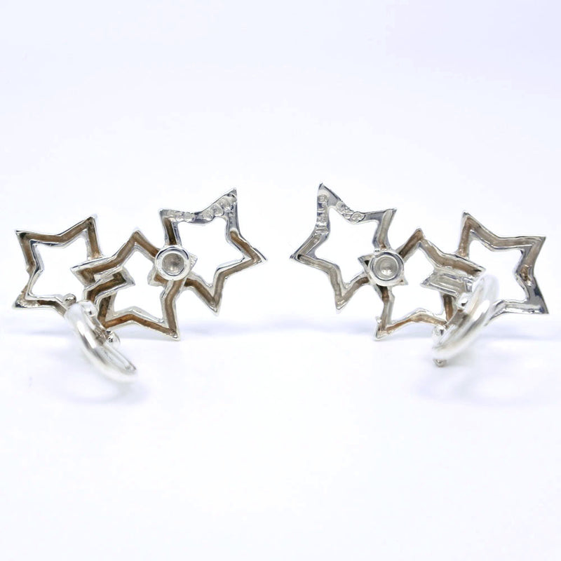[Tiffany & co.] Tiffany Triple Star Silver 925 Pendientes de damas A+