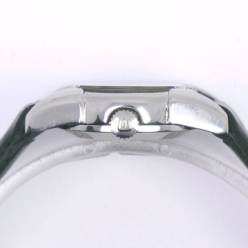 [Universal Genve] Universal Geneva Watch Stainless Steel X Leather Hand -Wound 아날로그 디스플레이 블랙 다이얼