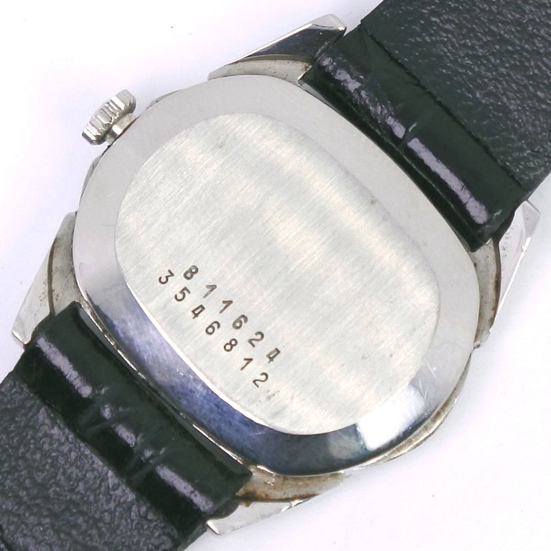【Universal Genve】ユニバーサル・ジュネーブ
 腕時計
 ステンレススチール×レザー 手巻き アナログ表示 黒文字盤 レディース