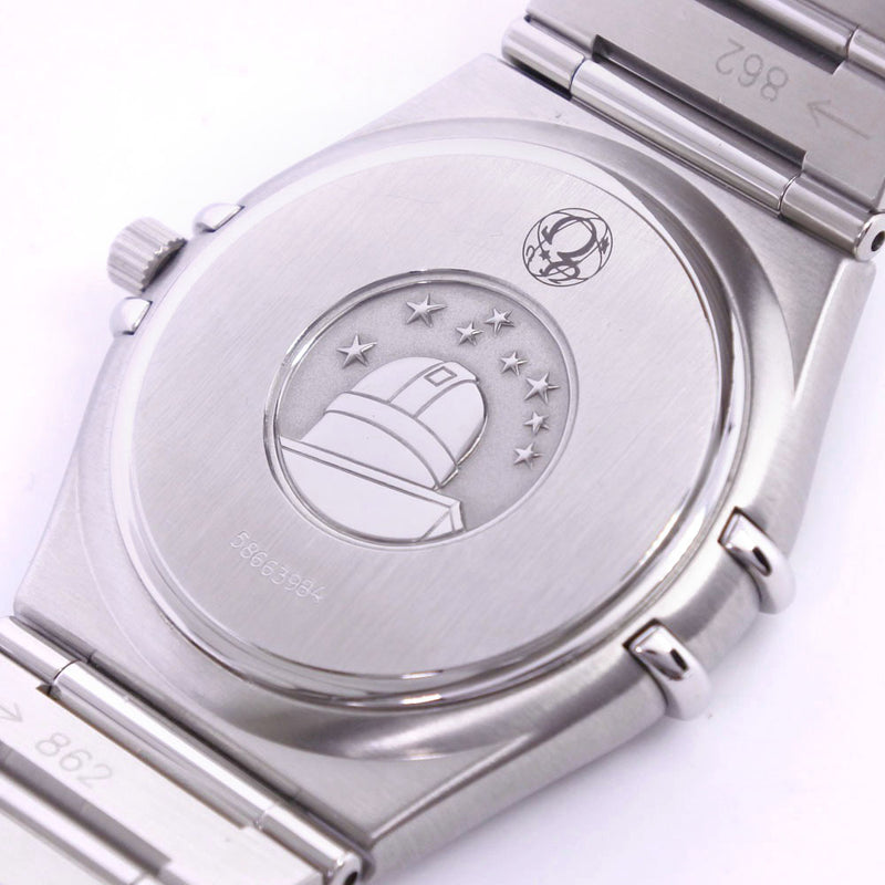 [欧米茄]欧米茄星座1512.30观看不锈钢石英模拟显示男士银牌手表