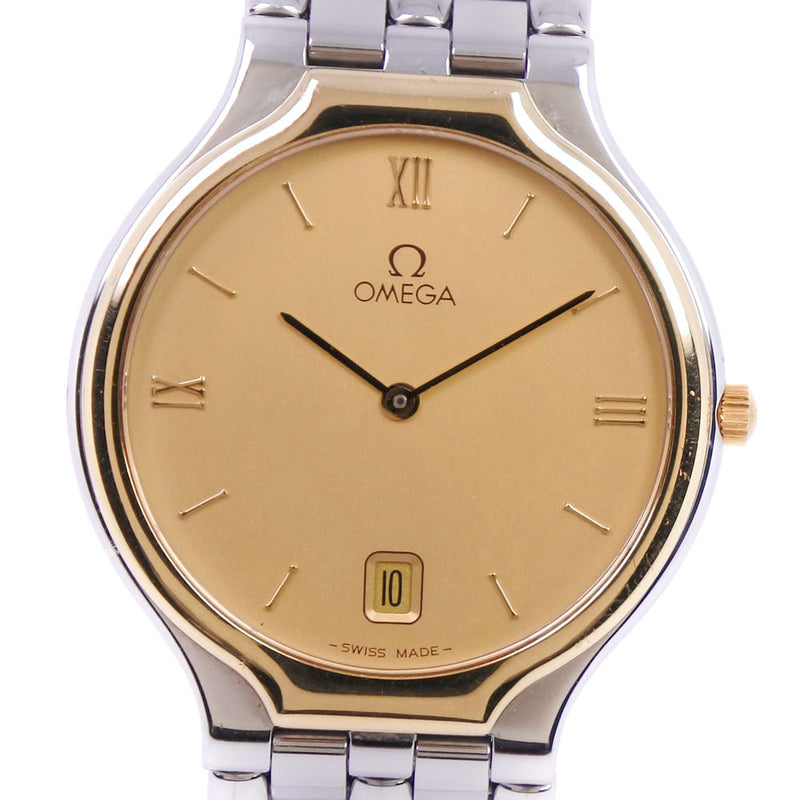 【OMEGA】オメガ
 デビル/デヴィル 腕時計
 ステンレススチール クオーツ アナログ表示 メンズ ゴールド文字盤 腕時計
Aランク