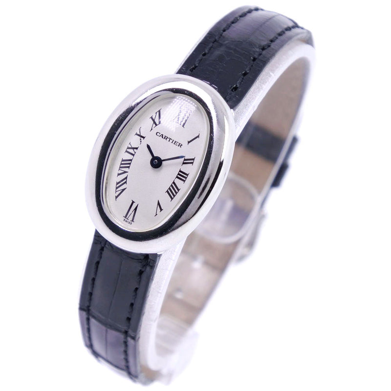 CARTIER】カルティエ ミニベニュワール W1518956 腕時計 K18ホワイト ...