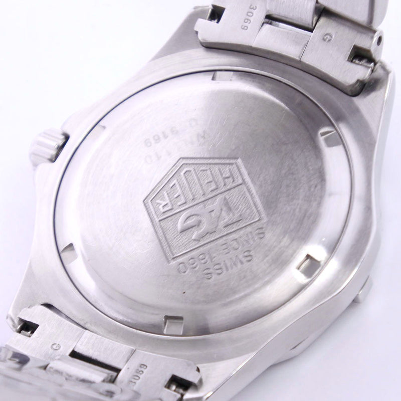 【TAG HEUER】タグホイヤー
 2000エクスクルーシブ WN1110.BA0332 腕時計
 ステンレススチール クオーツ アナログ表示 メンズ 黒文字盤 腕時計