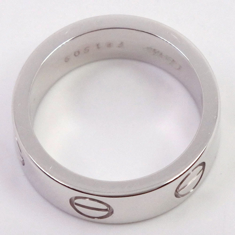 [Cartier] Cartier Love Ring Ring / Ring K18 White Gold No. 9 Ladies Ring / Ring A-Rank