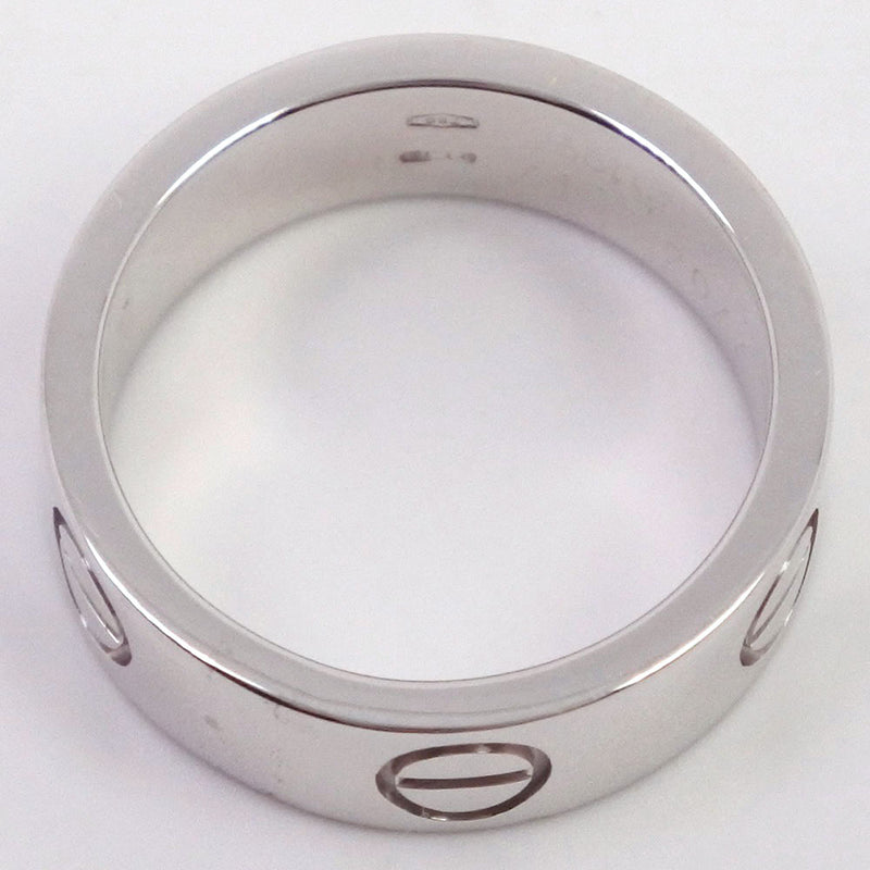 [Cartier] Cartier Love Ring Ring / Ring K18 White Gold No. 7.5 Ladies Ring / Ring A-Rank