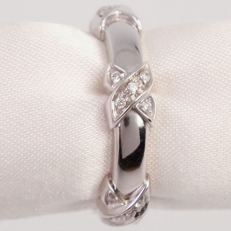 [TIFFANY & CO.] Tiffany 9.5 Ring / Ring Signature K18 White Gold x Diamond Ladies A-Rank