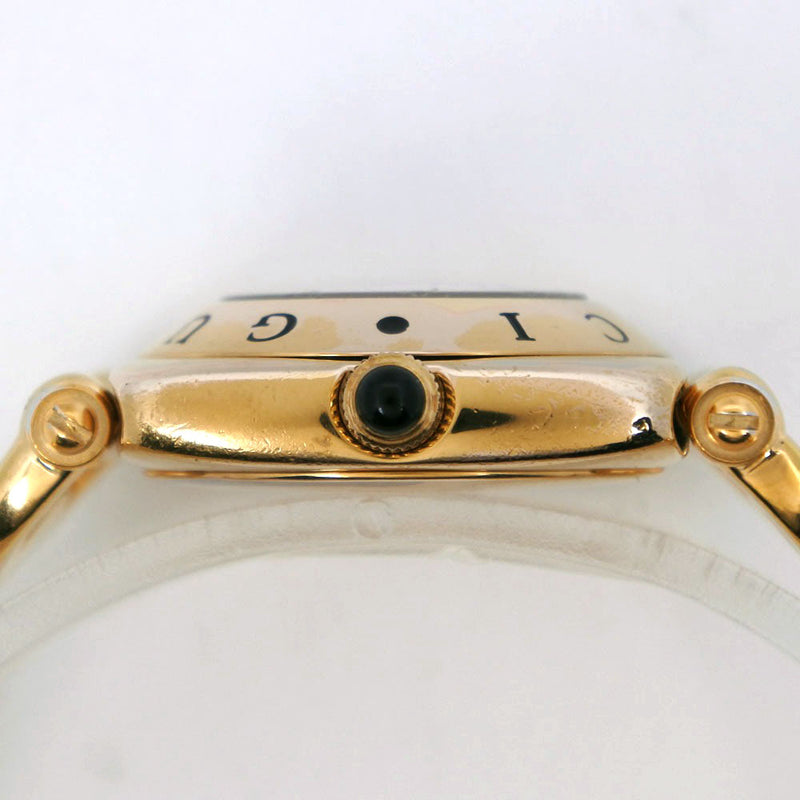 [GUCCI] Gucci Watch 6400L Gold Plating Quartz Analog Ladies