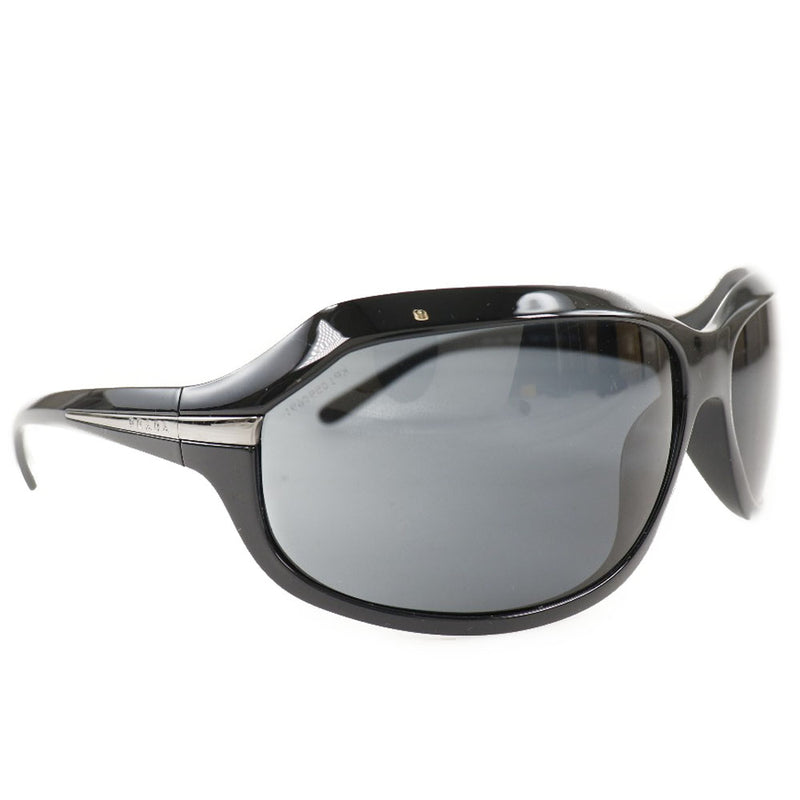 [PRADA] Prada Side Logo SPR14G Plastic Black Men's Sunglasses A-Rank