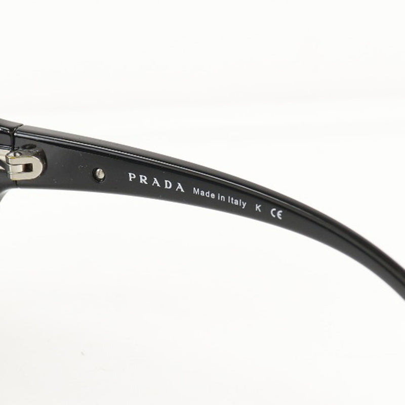 【PRADA】プラダ
 サイドロゴ SPR14G プラスチック 黒 メンズ サングラス
A-ランク