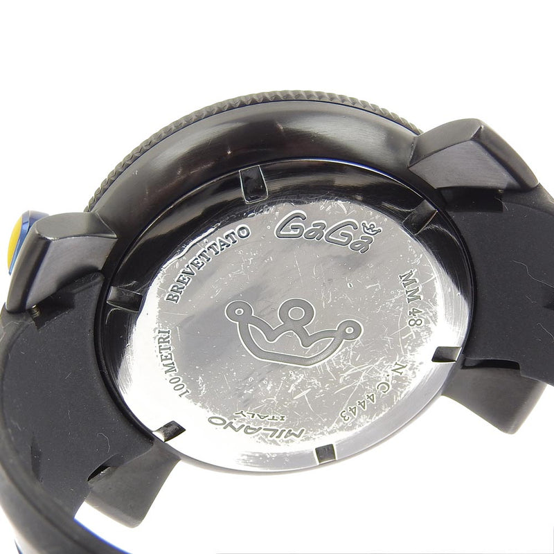 MECCANICOGaGaMILANO ガガミラノ 腕時計 MANUALE 48 N.35842 - 腕時計 ...