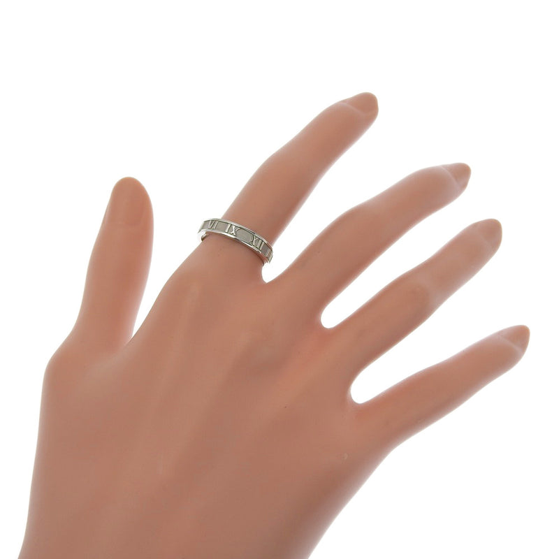 [Tiffany＆Co。] Tiffany Atlas K18白金12.5女士戒指 /戒指SA等级