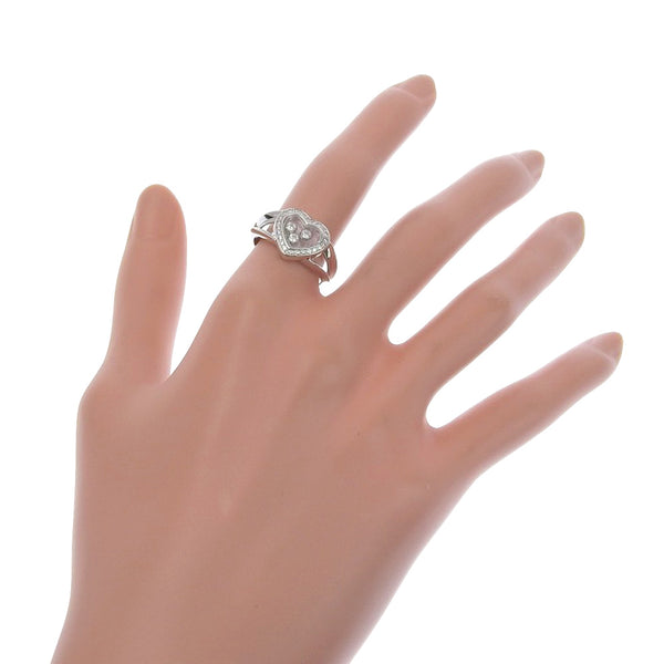 [CHOPARD] Chopard Happy Diamond Heart 82/4502 K18 White Gold x Diamond 14 Ladies Ring/Ring SA Rank