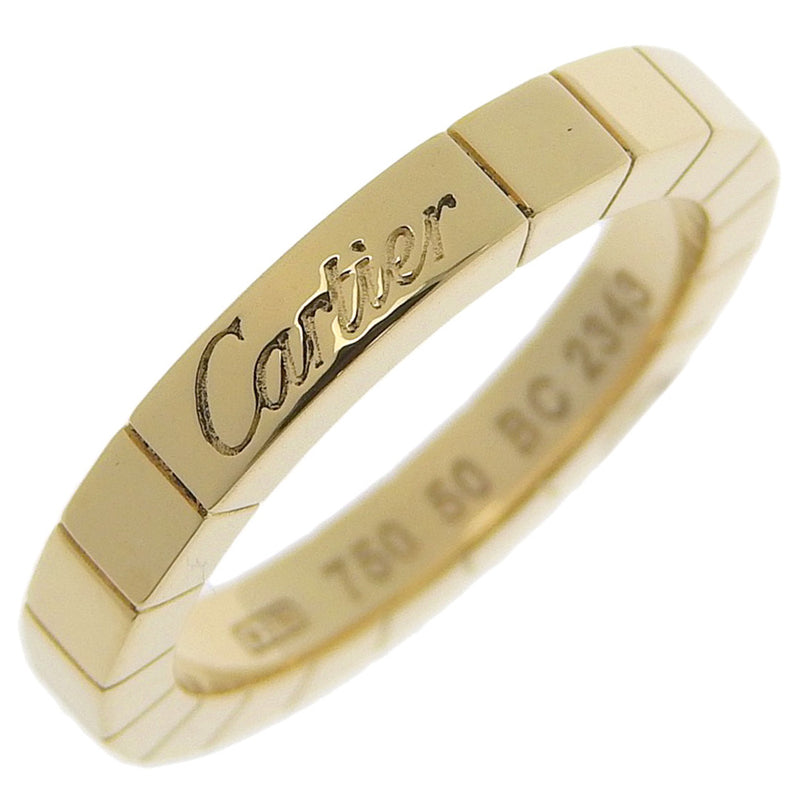 [Cartier] Cartier Laniere K18 Yellow Gold No. 10 Ladies Ring / Ring SA Rank