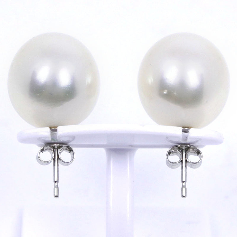 Pendientes de perlas PT900 Platinum x Pearl Ladies Pendientes un rango