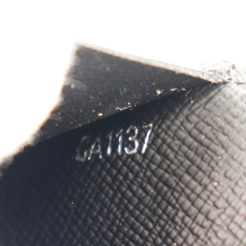 [LOUIS VUITTON] Louis Vuitton Anverop Cult Du Visit N63338 Damier Graphit Canvas Black CA1137 Engraved Men's Card Case