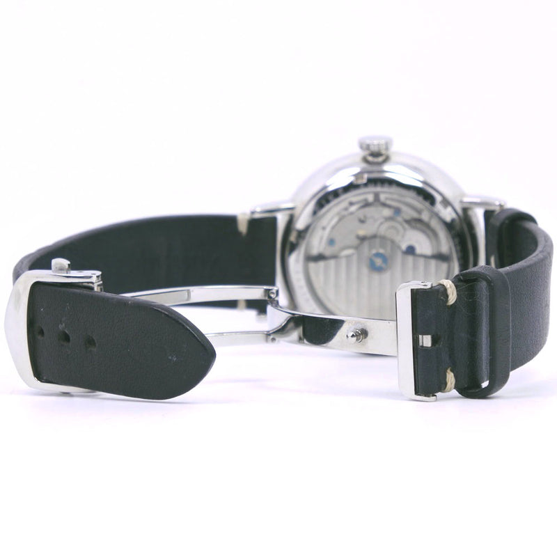 FEICE ORIGINAL FM202 腕時計
 ステンレススチール×レザー 自動巻き パワーリザーブ メンズ 白文字盤 腕時計