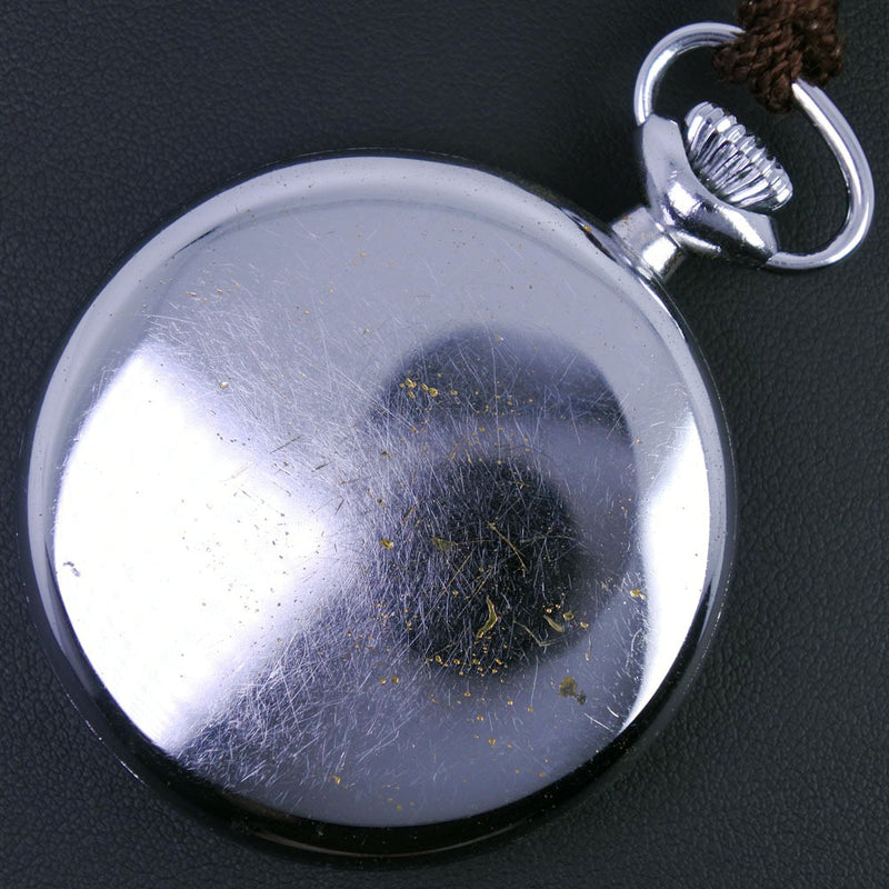 [SEIKO] SEIKO SEIKOSHA PRESISIS는 스테인레스 스틸 핸드 와이드 유엔 실버 다이얼 포켓 시계 B 순위를 넣습니다.