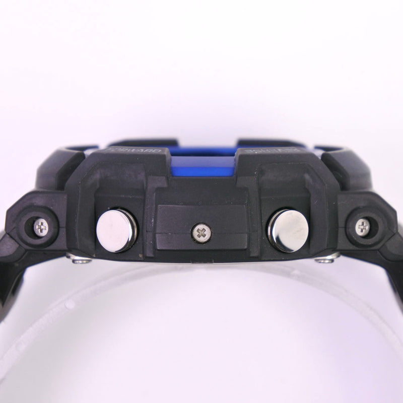 [Casio] Casio GAW-100B Ratio de acero inoxidable x Reloj de goma de goma ANADISY l Display de marcación de marcación negra para hombres A-Rank