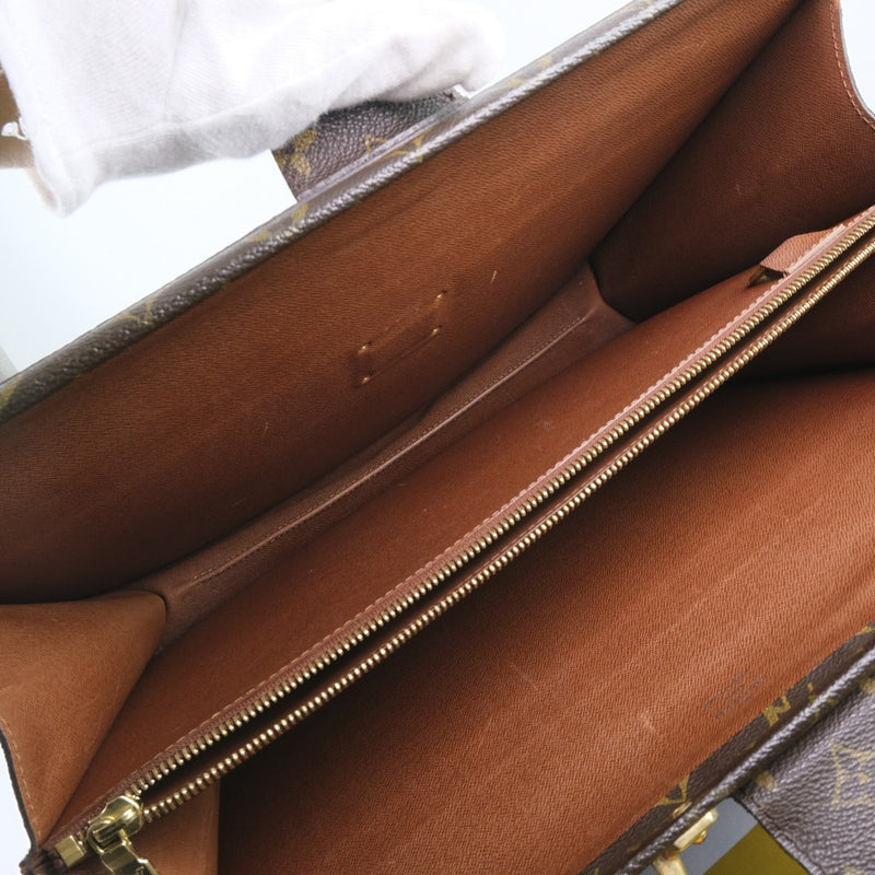 [LOUIS VUITTON] Louis Vuitton Celviet Fell Moir Briefcase M53305 Business Bag Monogram Canvas Tea RI0041 Encourted Men's Business Bag