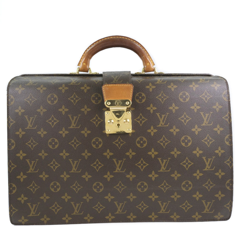 Louis Vuitton Monogram SERVIETTE FERMOIR BUSINESS Briefcase / Doctors Bag  M53305