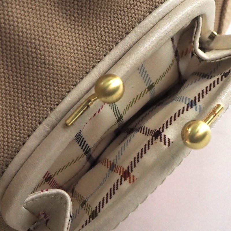 [Coach] Coach 41245 Leather beige ladies handbag A-rank