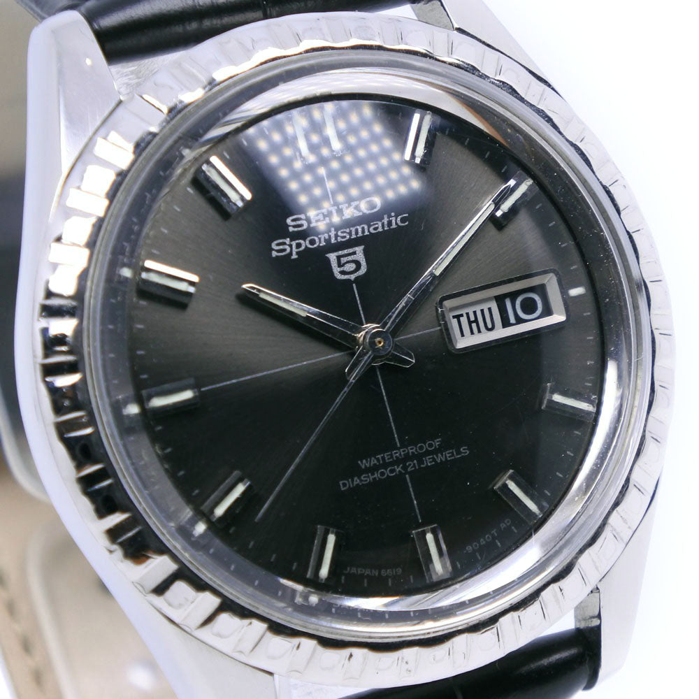 SEIKO】セイコー Sportsmatic5 cal.6619A 6619-9000 ステンレス 