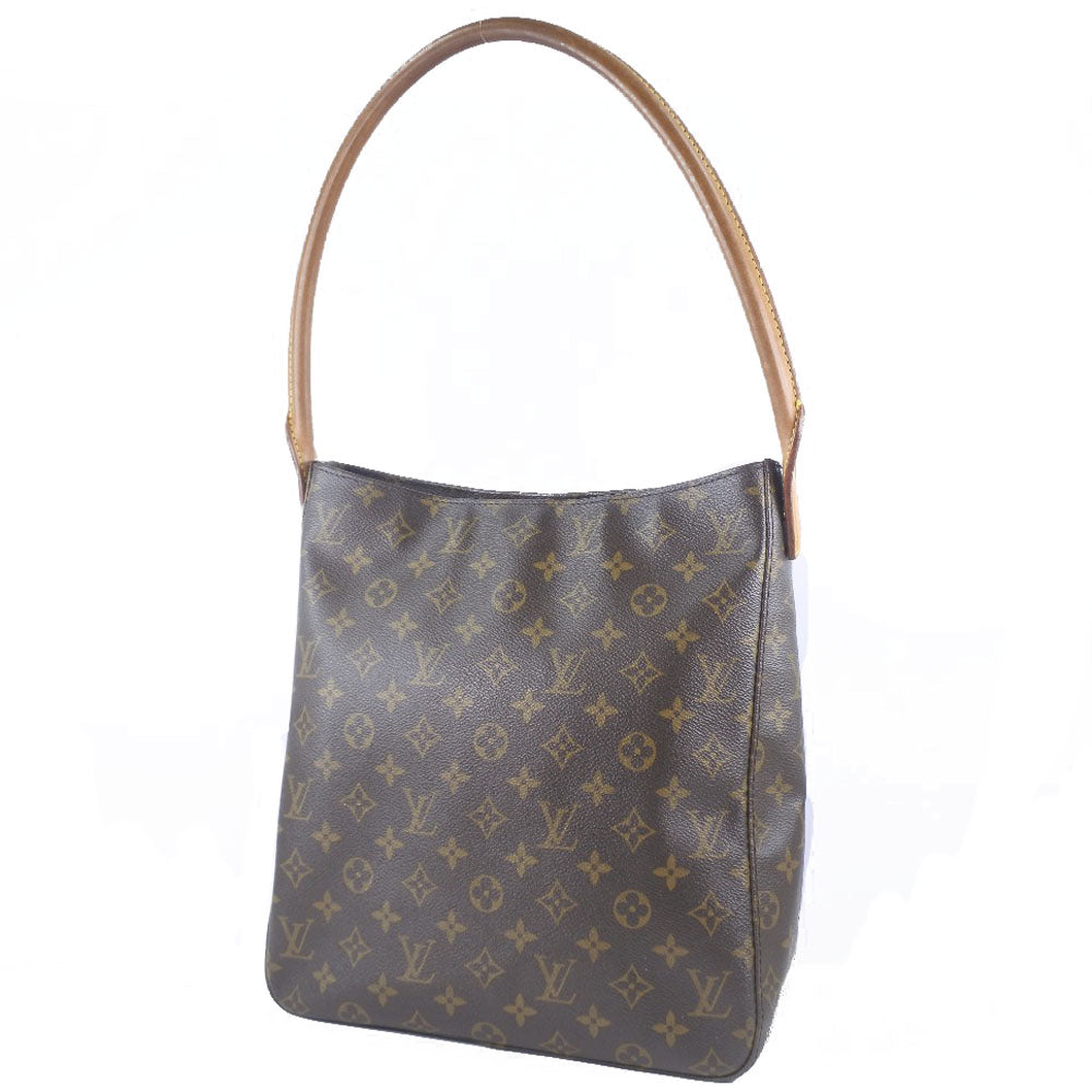 LOUIS VUITTON】ルイ・ヴィトン ルーピングGM モノグラム M51145 モノグラムキャンバス 茶 MI0070刻印 ユニセッ –  KYOTO NISHIKINO