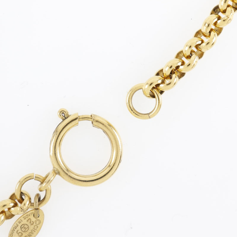 [CHANEL] Chanel 
 necklace 
 Vintage Coco Mark Gold Plating 29 engraved Ladies