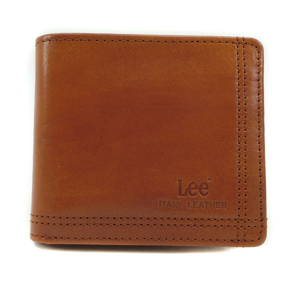 【Lee】リー
 牛革 キャメル メンズ 二つ折り財布
A-ランク