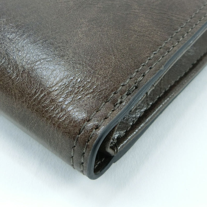 E.L.A Bi -fold Wallet Synthetic Leather Tea Open E.L.A Men's S Rank