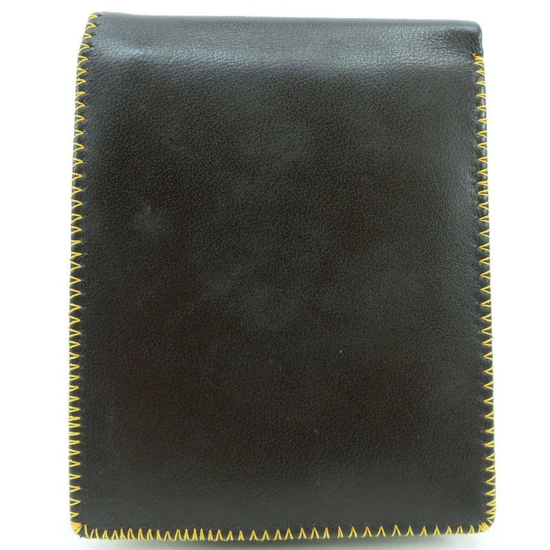 [Persons] Persons Bi -fold Wallet Leather Tea Open Men
