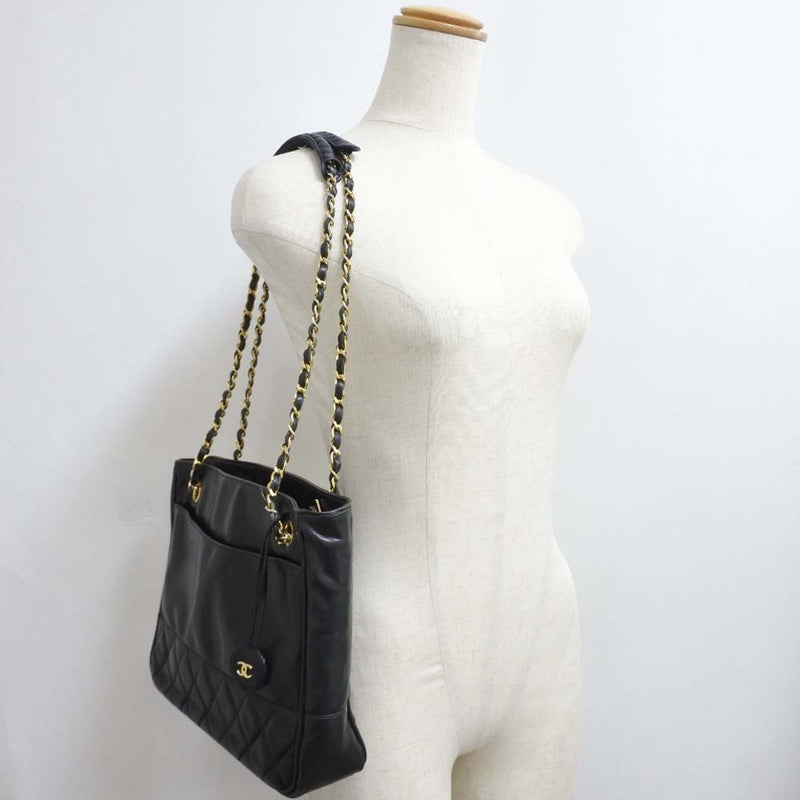 [CHANEL] Chanel Chain Shoulder Matrasse Curf Ladies Shoulder Bag
