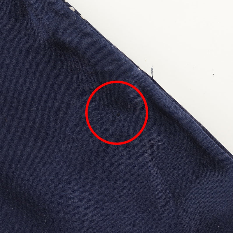 [Chanel] Chanel Long Buff Mademoisel Logotipo de seda azul marino Bufanda de damas