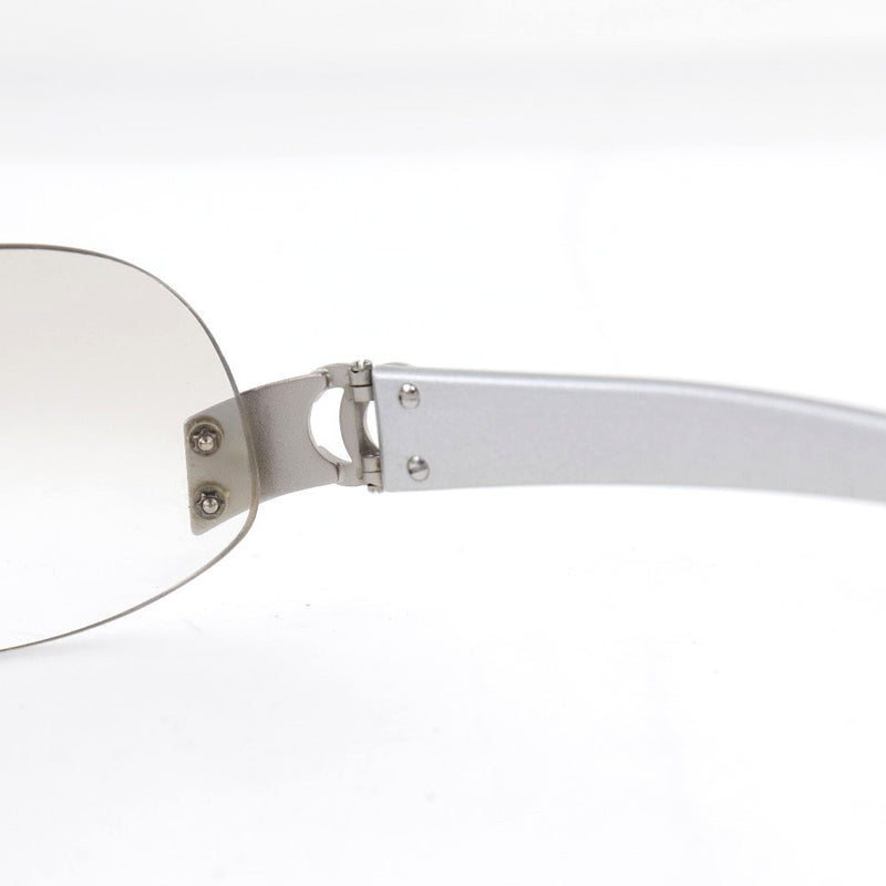 [CHANEL] Chanel Coco Mark 4037 Plastic Silver Ladies Sunglasses B-Rank
