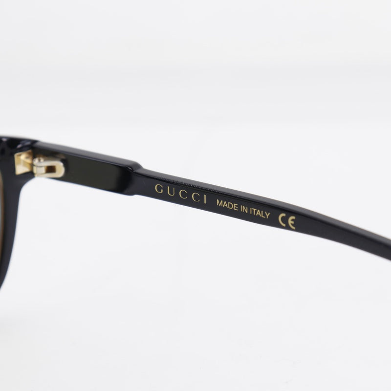 [Gucci] logotipo de Gucci GG0867O-001 Plastic Black Unisex Gafas de sol A Rank