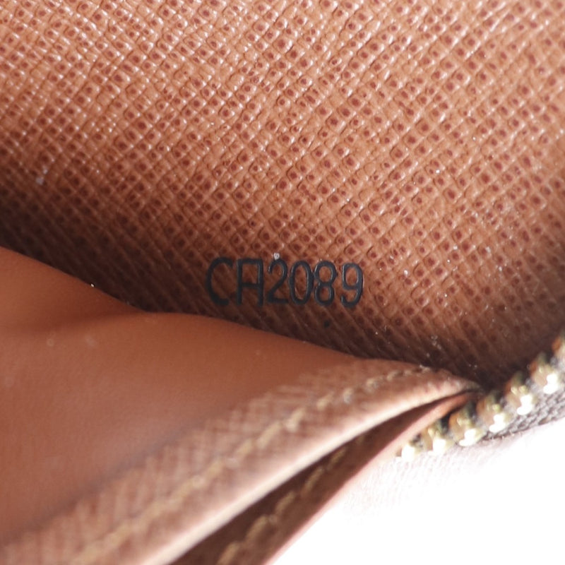[Louis Vuitton] Louis Vuitton Zippy Wallet M42616 Monogram Canvas Tea Ca2089 조각 된 유니즈 롱 지갑 A 순위 A 순위