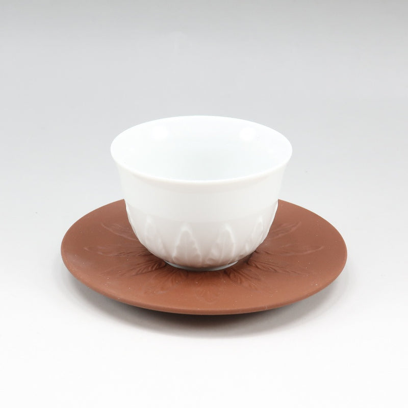 [Meissen] Meissen 1984-1989连续的浮雕餐具Tafusi＆Tea Brand 6客户套装1984-1989有史以来的浮雕等级