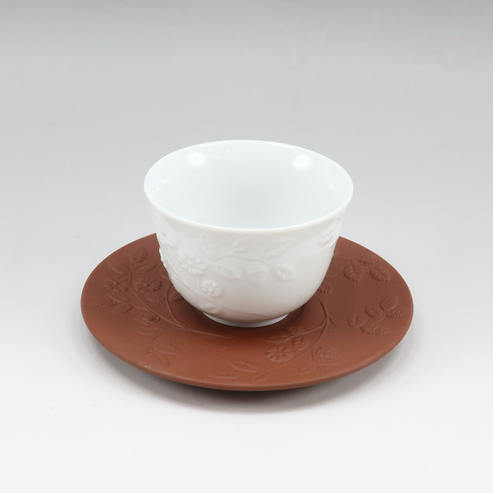 【Meissen】マイセン 1984～1989 歴代レリーフ 食器 湯呑＆茶托 6客セット ポーセリン 1984-1989 Reliefs –  KYOTO NISHIKINO