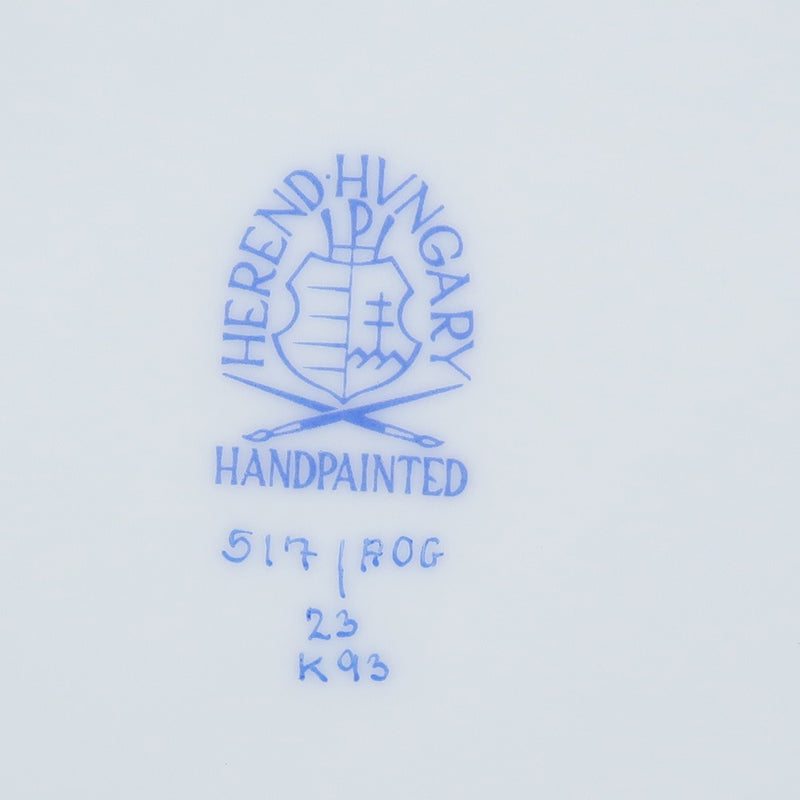 [HEREND] HELEND APOY ORANGE TALDWARE PLATE X 3 조각 19cm 517/AOG 도자기 apony Orange_S Rank