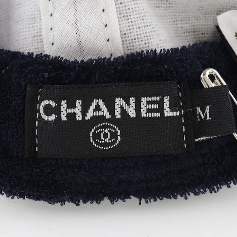 [CHANEL] Chanel 
 Cap 
 2008 Cruise Collection Coco Mark Pile Black Ladies A+Rank