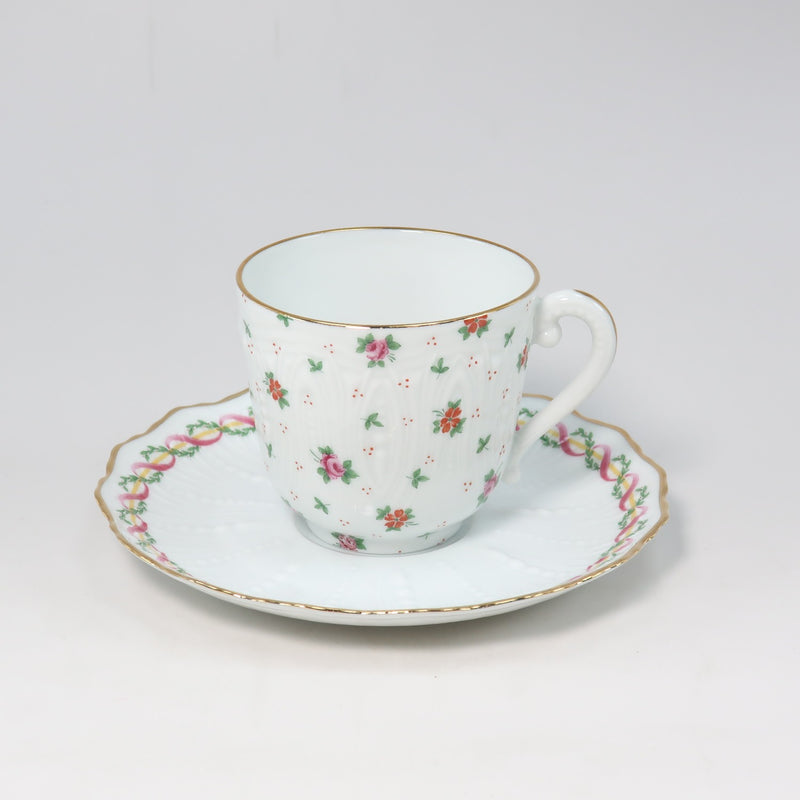 [Limoges] Rimoge Florence Rimoge Tableware Cup＆Saucer x 2瓷器佛罗伦萨limos_a等级