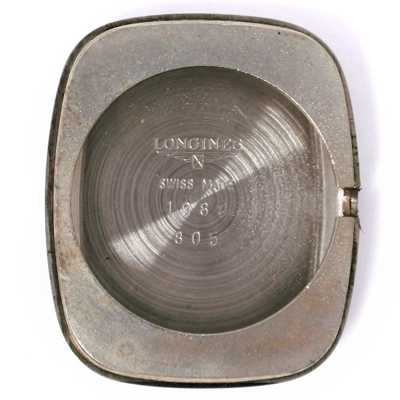 【LONGINES】ロンジン
 腕時計
 cal.5602 ステンレススチール×レザー シルバー 手巻き シルバー文字盤 レディース