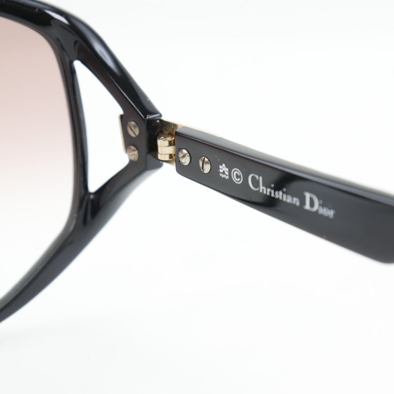 [Dior] Christian Dior CD Logotipo 2320 Gafas de sol de plástico para damas negras A-Rank